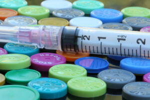 syringe and vial covers