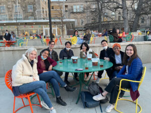 Hong Research Group at the Terrace 2021.