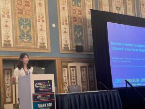PhD student DaWon Kim presenting at CRS 2023