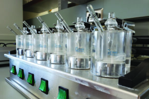 Franz cell set for diffusion characterization