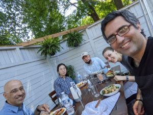 Post-Vaccination lunch at The Heights (June 2021)