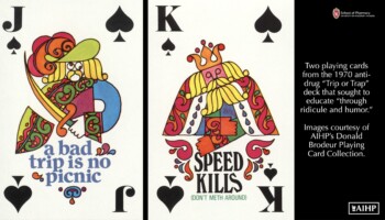 1970 antidrug jack and king playing cards