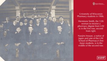 1906 UW Pharmacy students
