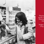 1971 pharmacist Ben Armstrong serving a customer in Grand Rapids MI