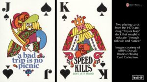 1970 antidrug jack and king playing cards