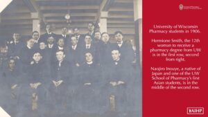 1906 UW Pharmacy students