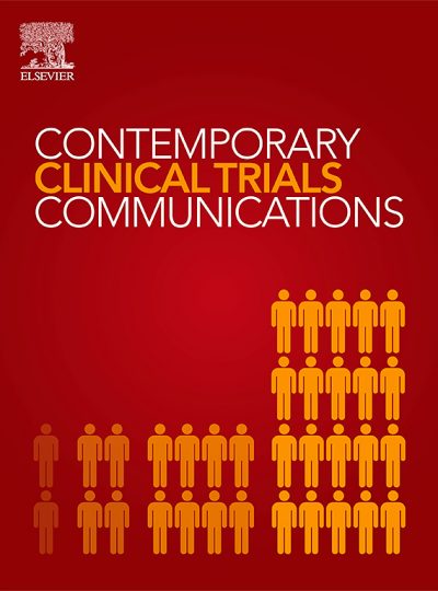 Contemporary Clinical Trials Communications journal cover