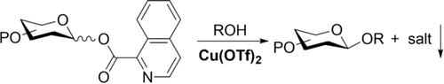 Graphical abstract image for "Isoquinoline-1-carboxylate as a Traceless Leaving Group for Chelation-Assisted Glycosylation under Mild Neutral Conditions"