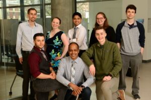 Wenthur lab members posing for a group photo