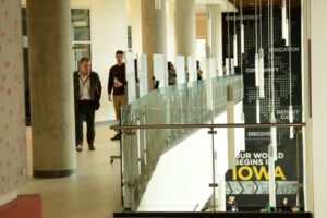 Shot of the second floor for the MIKIW Medicinal Chemistry Conference in IOWA