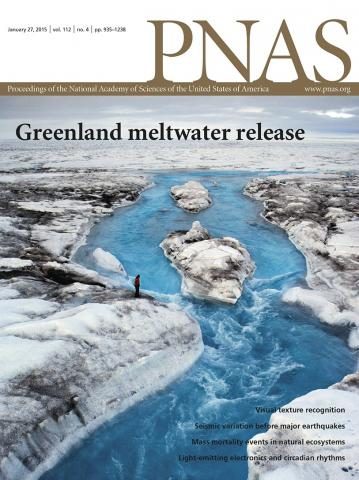 PNAS journal cover volume 112 no. 4