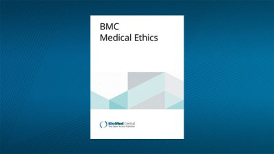 BMC Medical Ethics journal cover