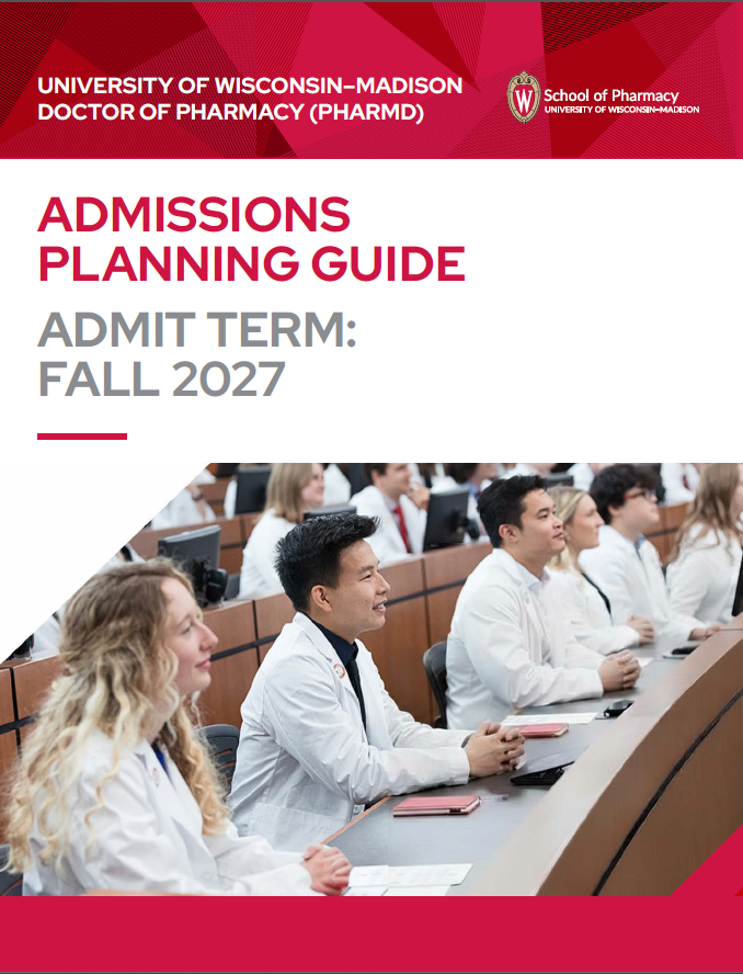 Cover of Fall 2027 Admissions Planning Guide book