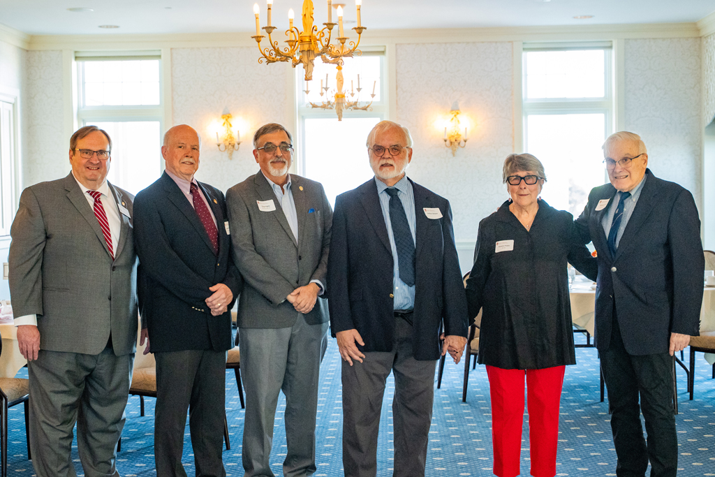 Steve Swanson, James DeMuth, Greg Higby, Art Schuna, Pam Ploetz, and George Zografi