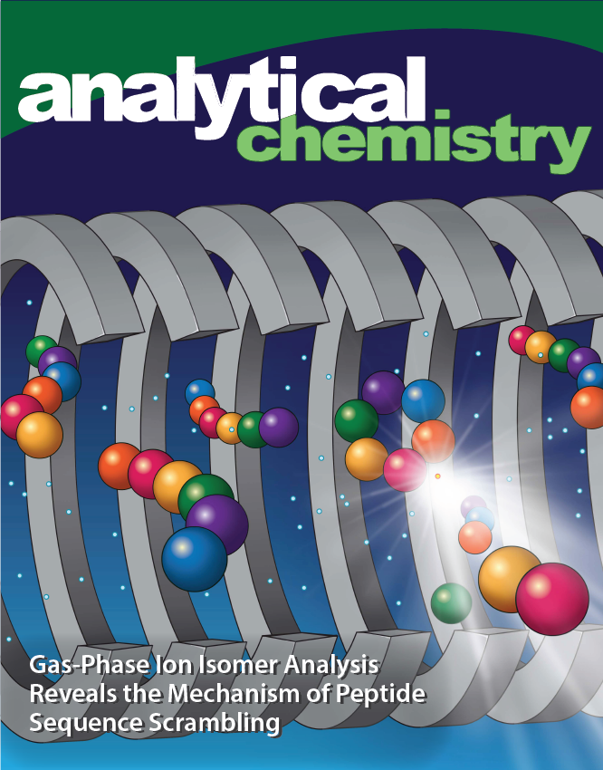Analytical chemistry journal cover by Sally Griffith-Oh