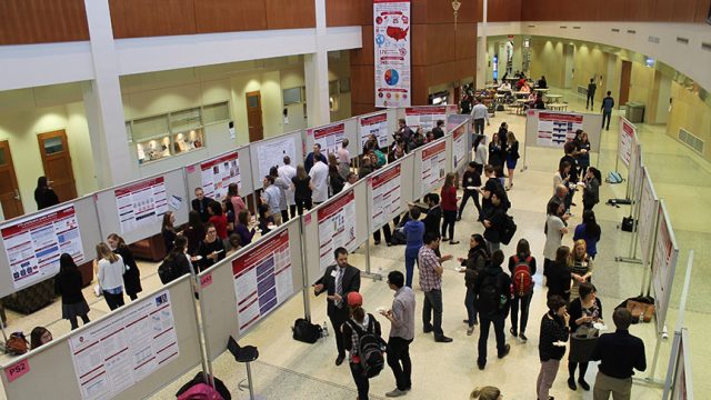 Students, faculty, and health professionals from the Madison area attended the inaugural First Annual Doctor of Pharmacy and Pharmacology-Toxicology Research Symposium.