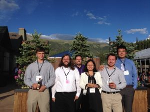 L-R: Ian Miller, Ted Weyna, Navid Adnani, Fan Zhang PhD, Chris Thomas, Jiaxuan Yan.