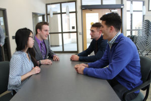 Angeline Ngo, Graham Edwardson, Jalen McMartin, and Gregory Norsten