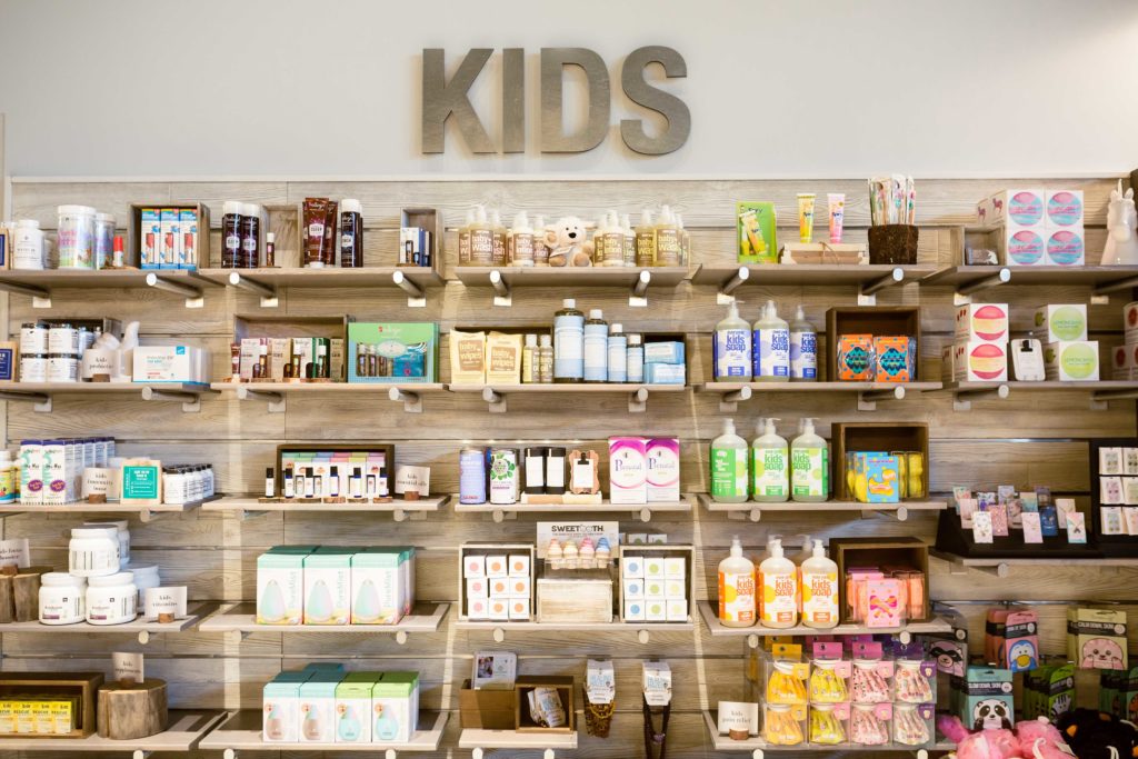 kids section in Edgerton Pharmacy