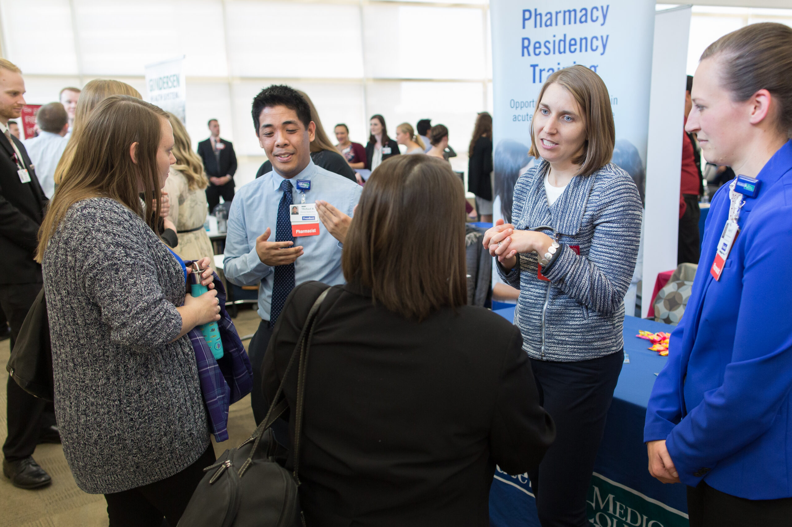 Career Fair at the UW-Madison School of Pharmacy for PharmD students