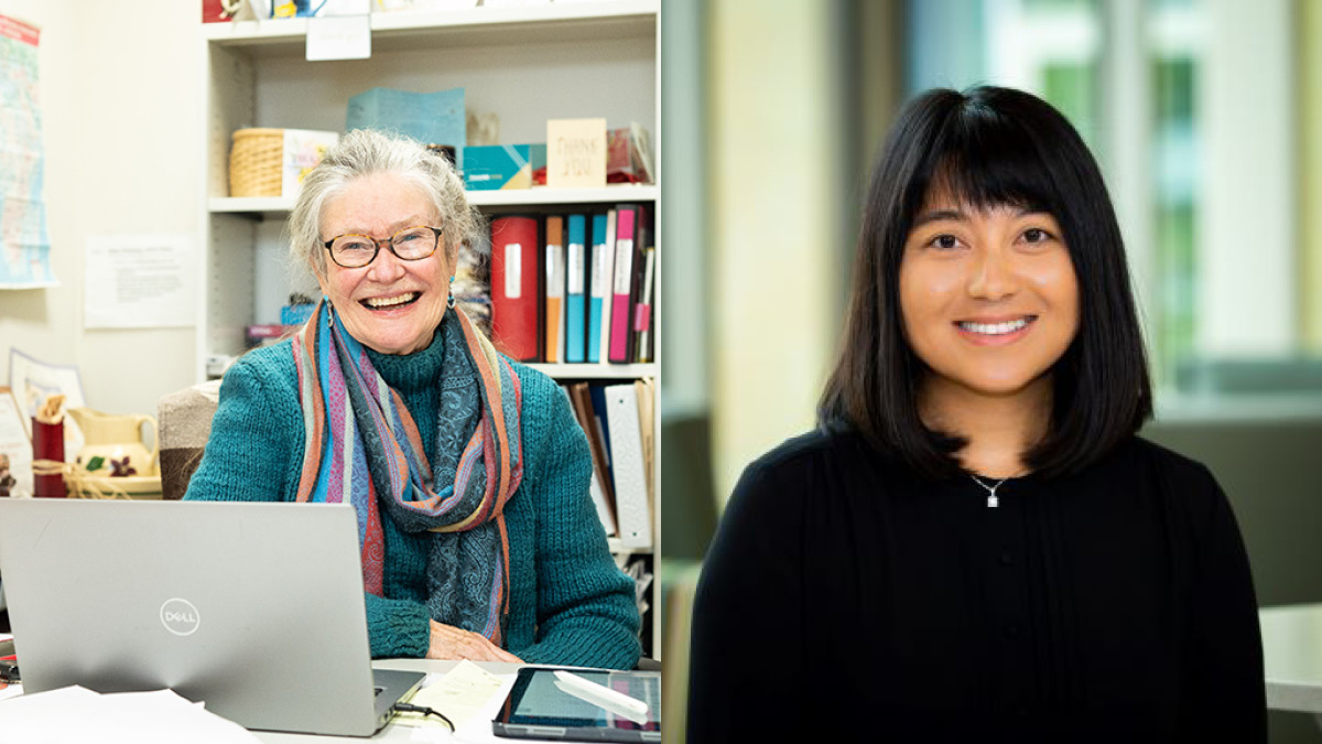 Betty Chewning and Maichou Lor portraits