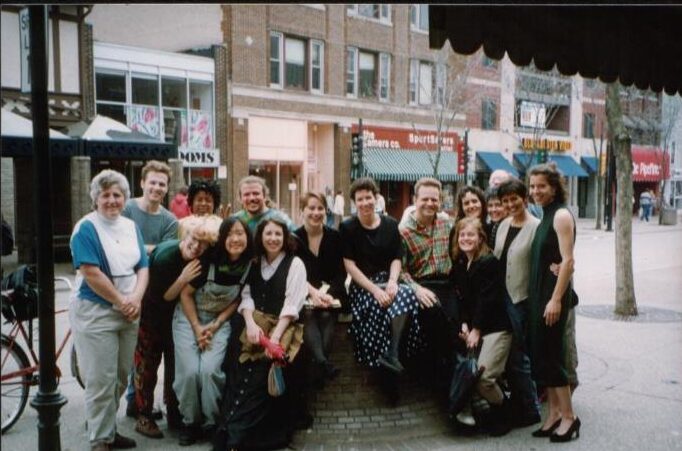 A group photo of Community Pharmacy employees in 1992.