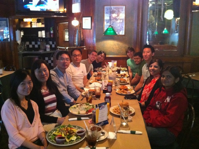 Hong Lab 2010 Chanwoo farewell