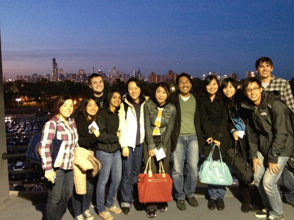Hong Lab 2012 Sox Game 1
