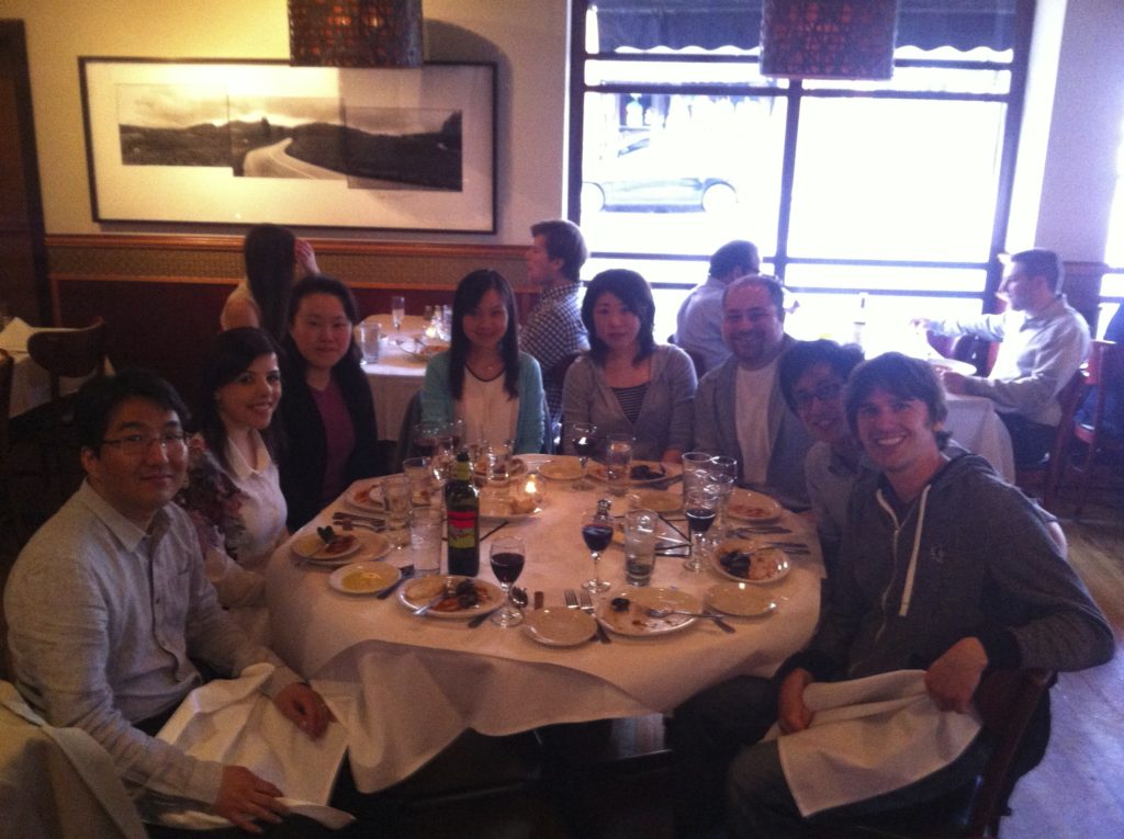 Hong Lab 2013 Suhair Defense Dinner