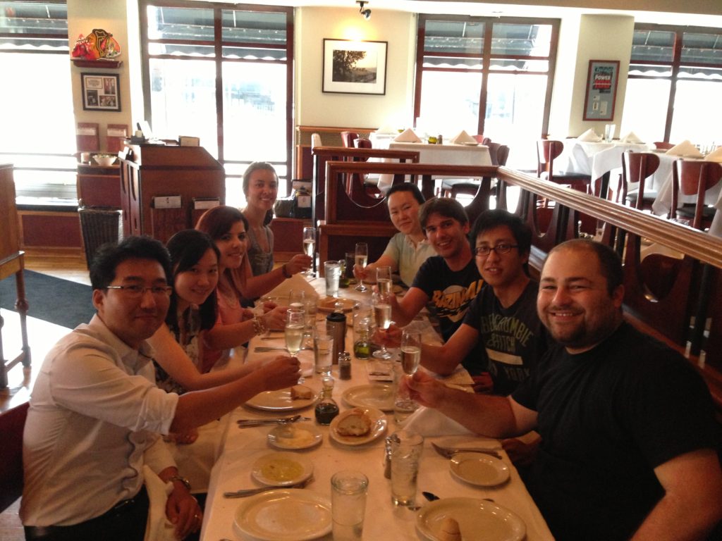 Hong Lab 2013 Yang Defense Dinner