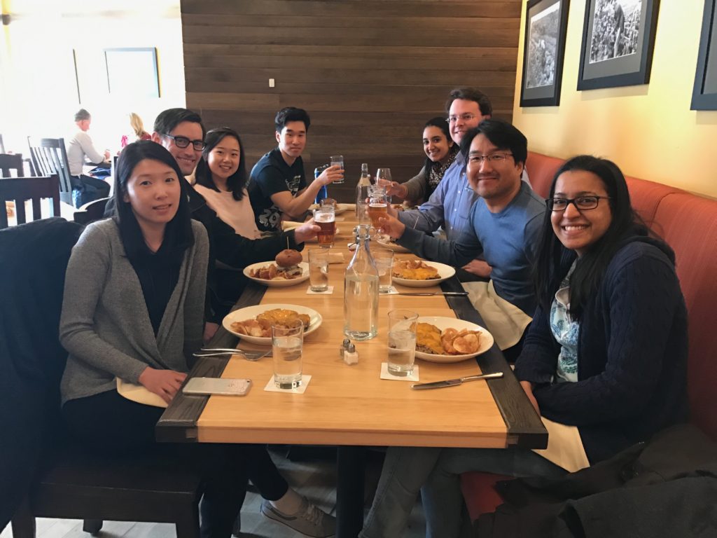 Hong Lab 2017 Mehar farewell