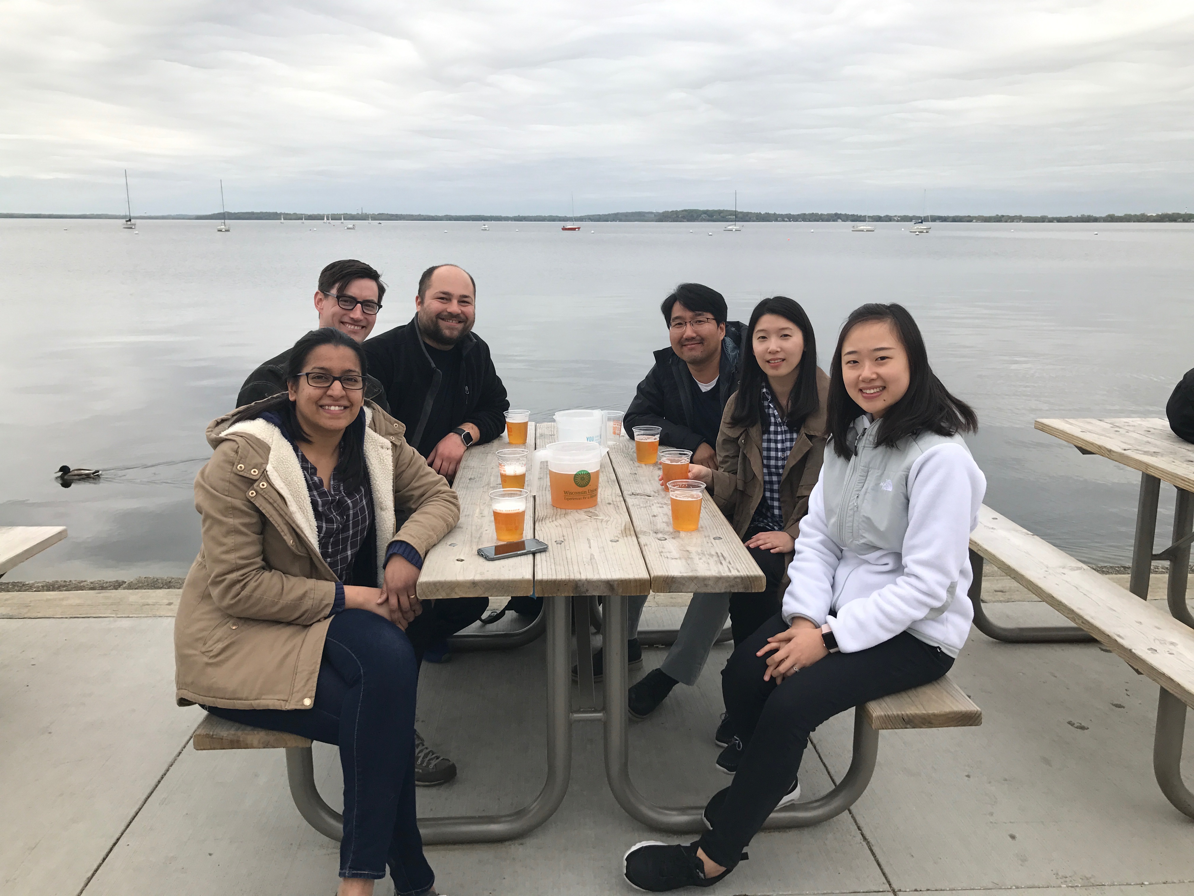 Hong Lab 2017 on the Terrace