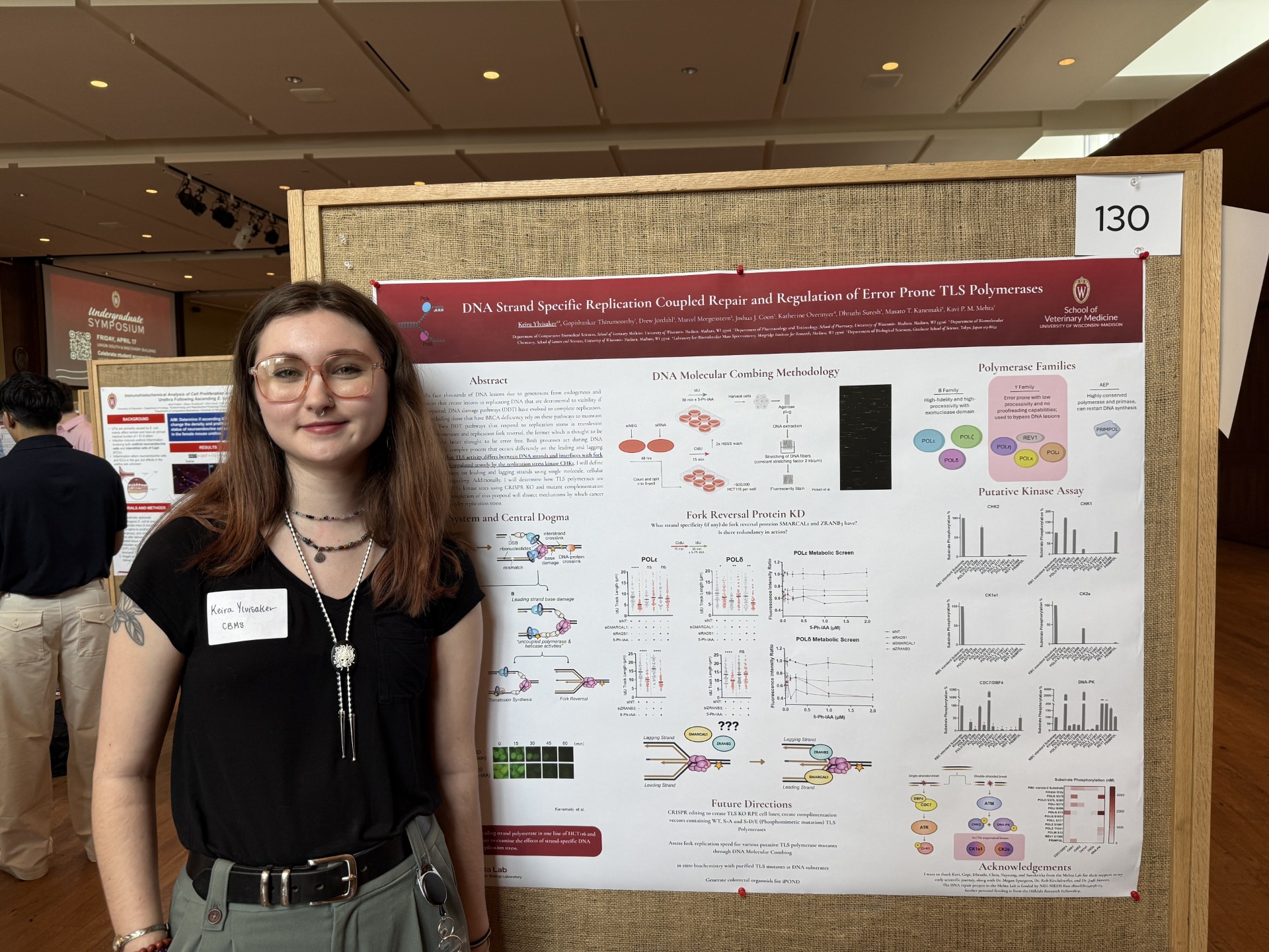 Kay Ylvisaker presents her research