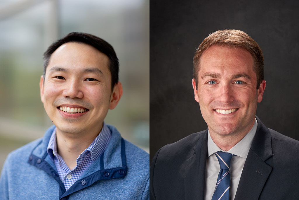 Sin Yin Lim and Warren Rose portraits