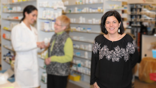 Michelle Farrell in Boscobel Pharmacy