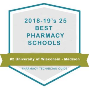 Pharmacy Technician Guide ranked the School of Pharmacy #2 in the nation.