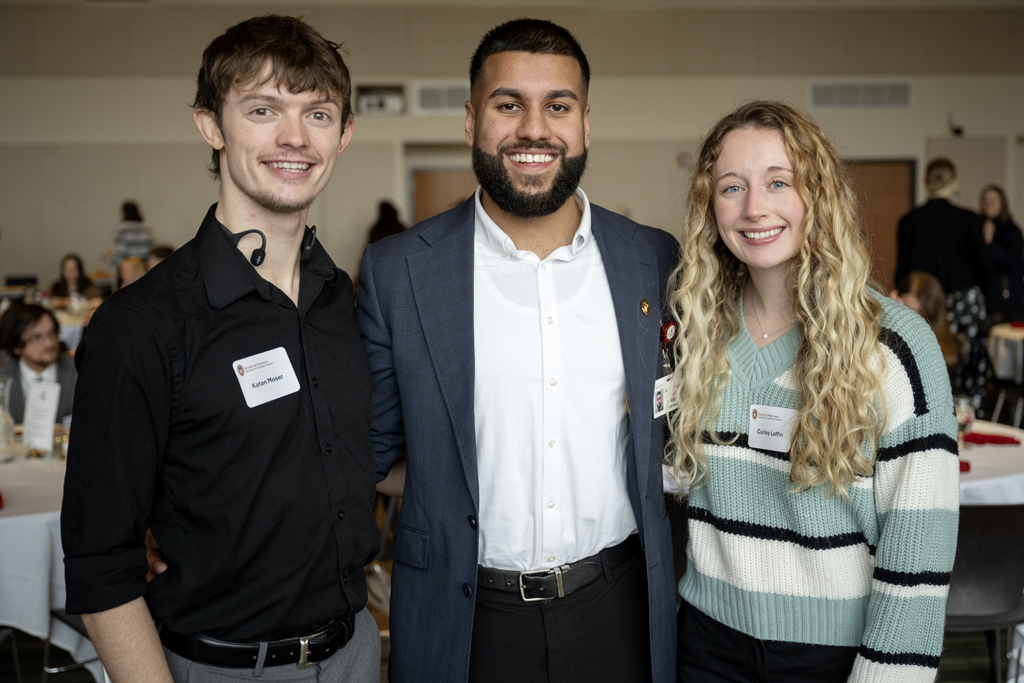 PharmD students pose for a photo.