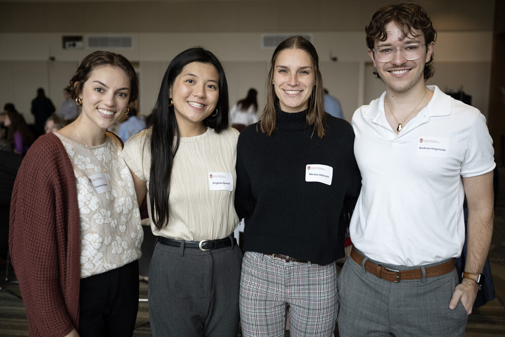 PharmD students pose for a photo.