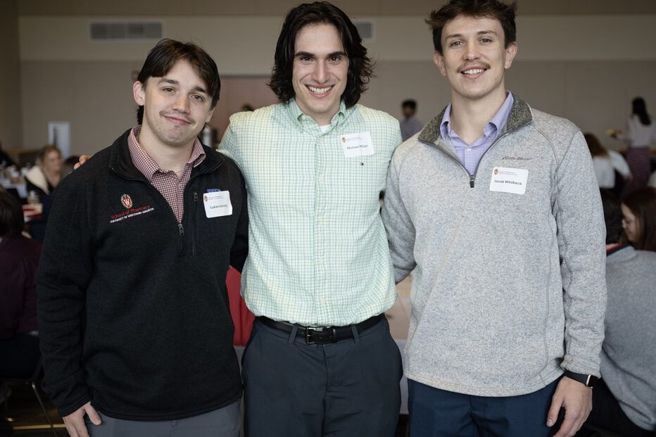 PharmD students pose for a photo.