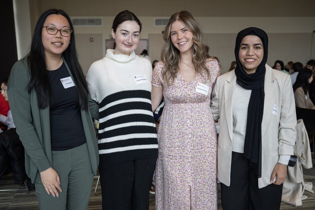 PharmD students pose for a photo.