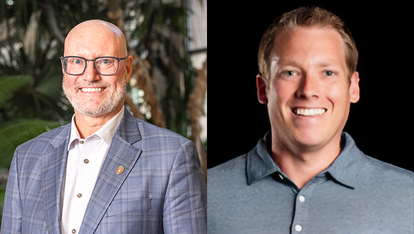 Steve Rough and Joel Jones portraits