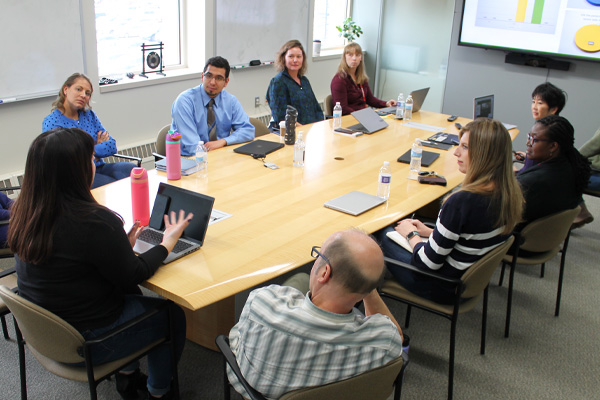 A SAS division research meeting explores data on pharmacist interventions to prevent dangerous interactions between prescription drugs and OTC medications