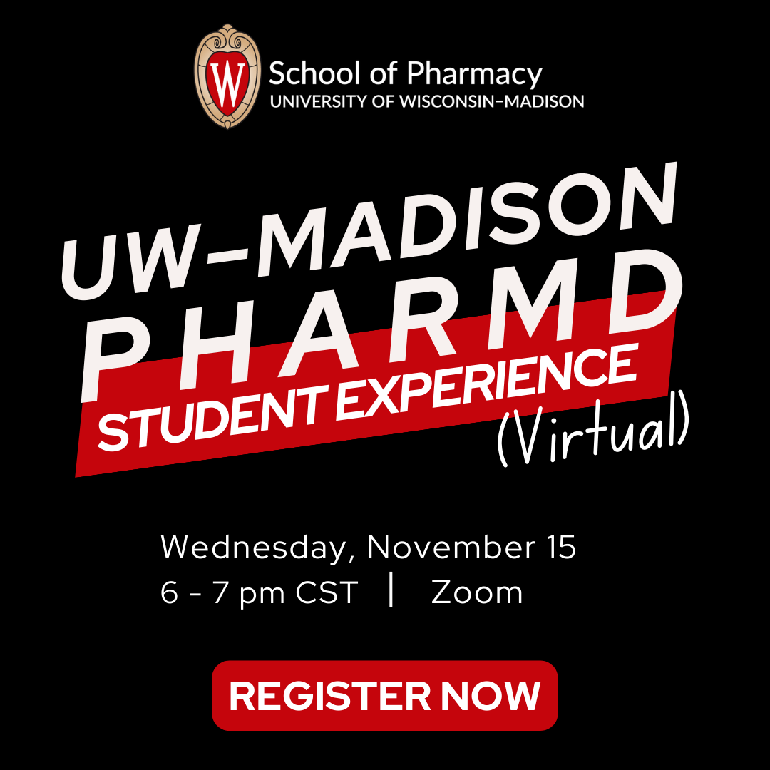 PharmD Student Experience Virtual Event on November 15, 2023