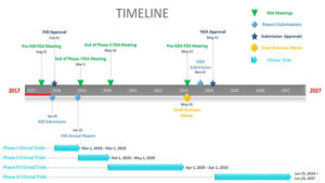 IPhO Case Competition Drug Delivery Timeline