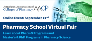 2022 AACP Pharmacy Virtual School Fair logo