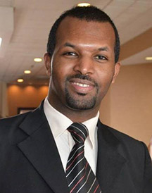 Ephrem Aboneh, SAS graduate student