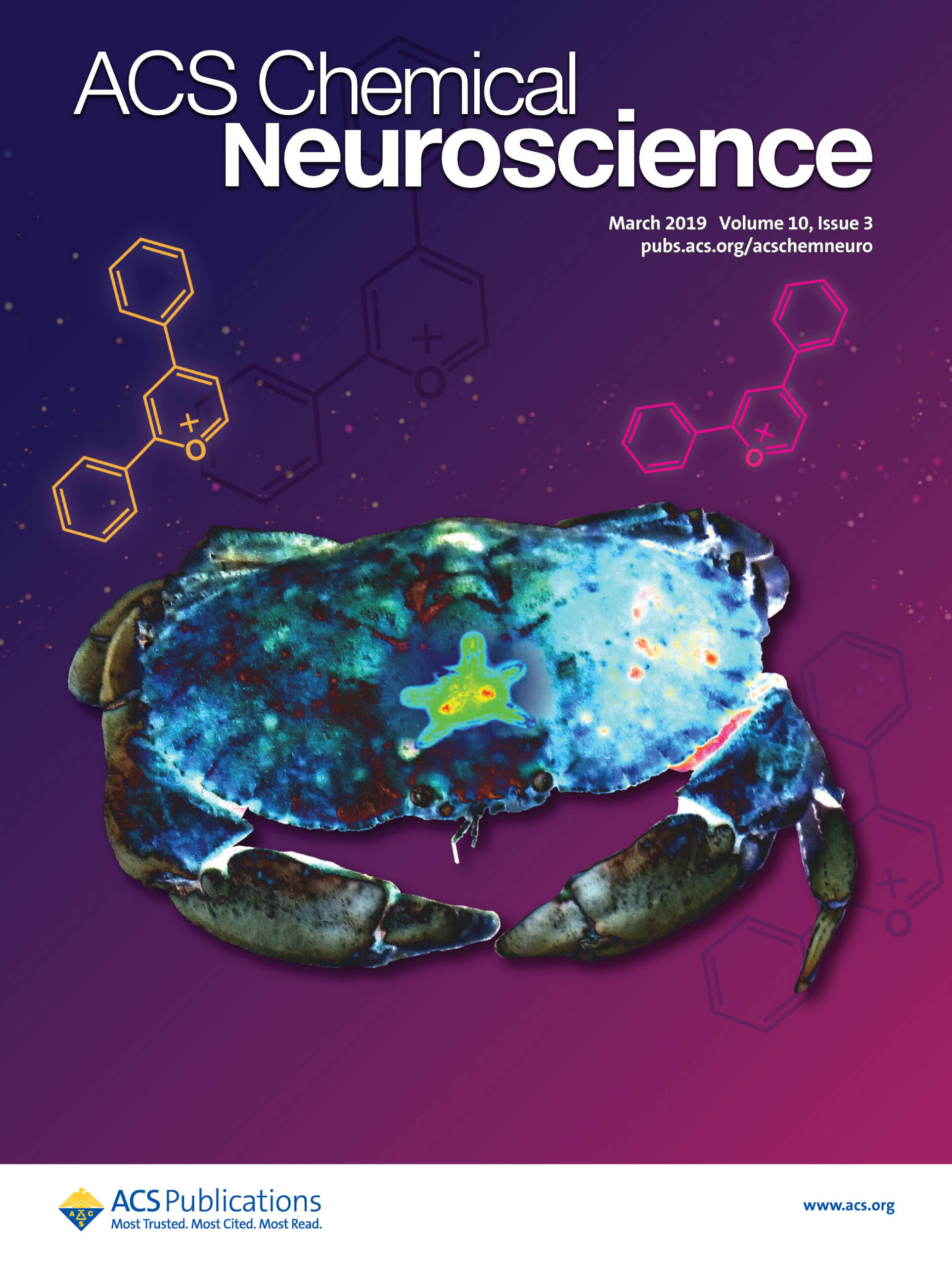 ACS Chemical Neuroscience journal Volume 10 Issue 3 cover