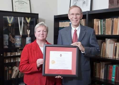 Curt Johnson and Jeanette Roberts