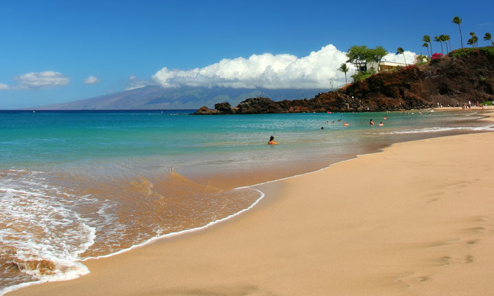 Beach scene from Maui.
