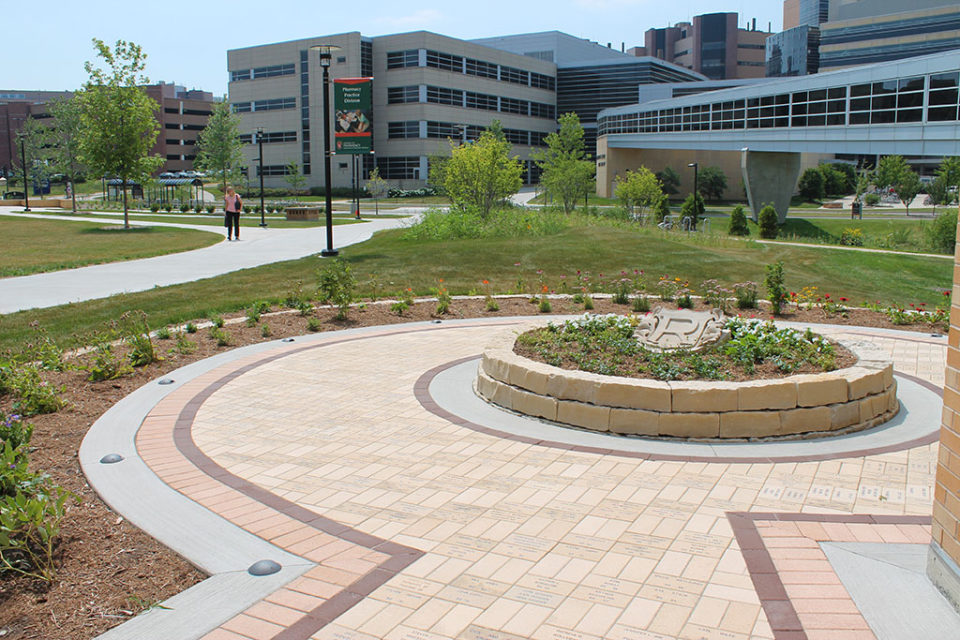 Rennebohm healing garden.